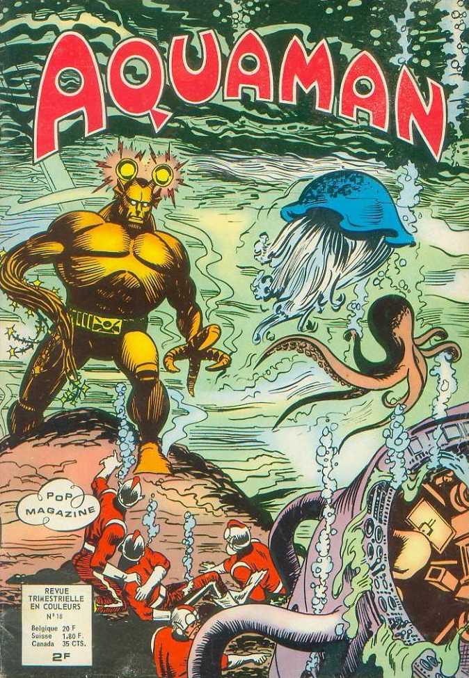 Scan de la Couverture Aquaman n 18